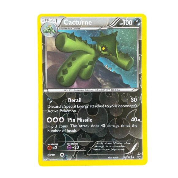 Pokemon Card Cacturne XY Breadthrough BKT 88/162 - Picture 2 of 7